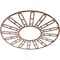Ekena Millwork Hale Wood Fretwork Pierced Ceiling Medallion, Walnut, 34"OD x 12 3/8"ID x 1/4"T CMWP34X34X0250HHWA - alternate 3